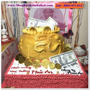 Bánh Sinh Nhật Hũ Vàng - VA66